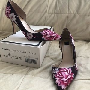 White House Black Market - Ella Cabernet heels